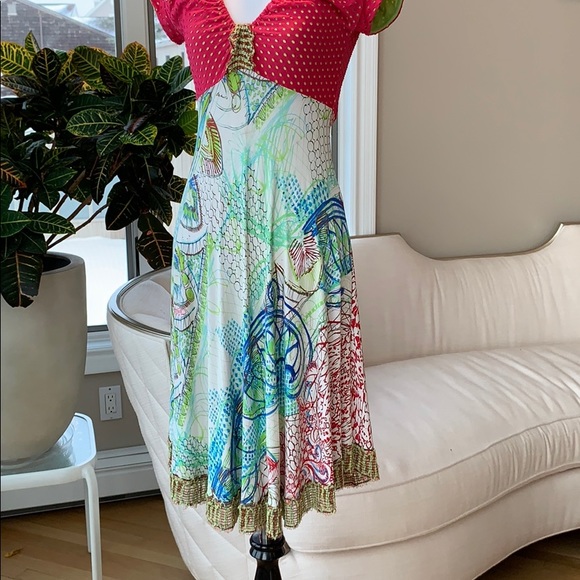 Save the Queen Printed Knit Dress - Picture 2 of 11